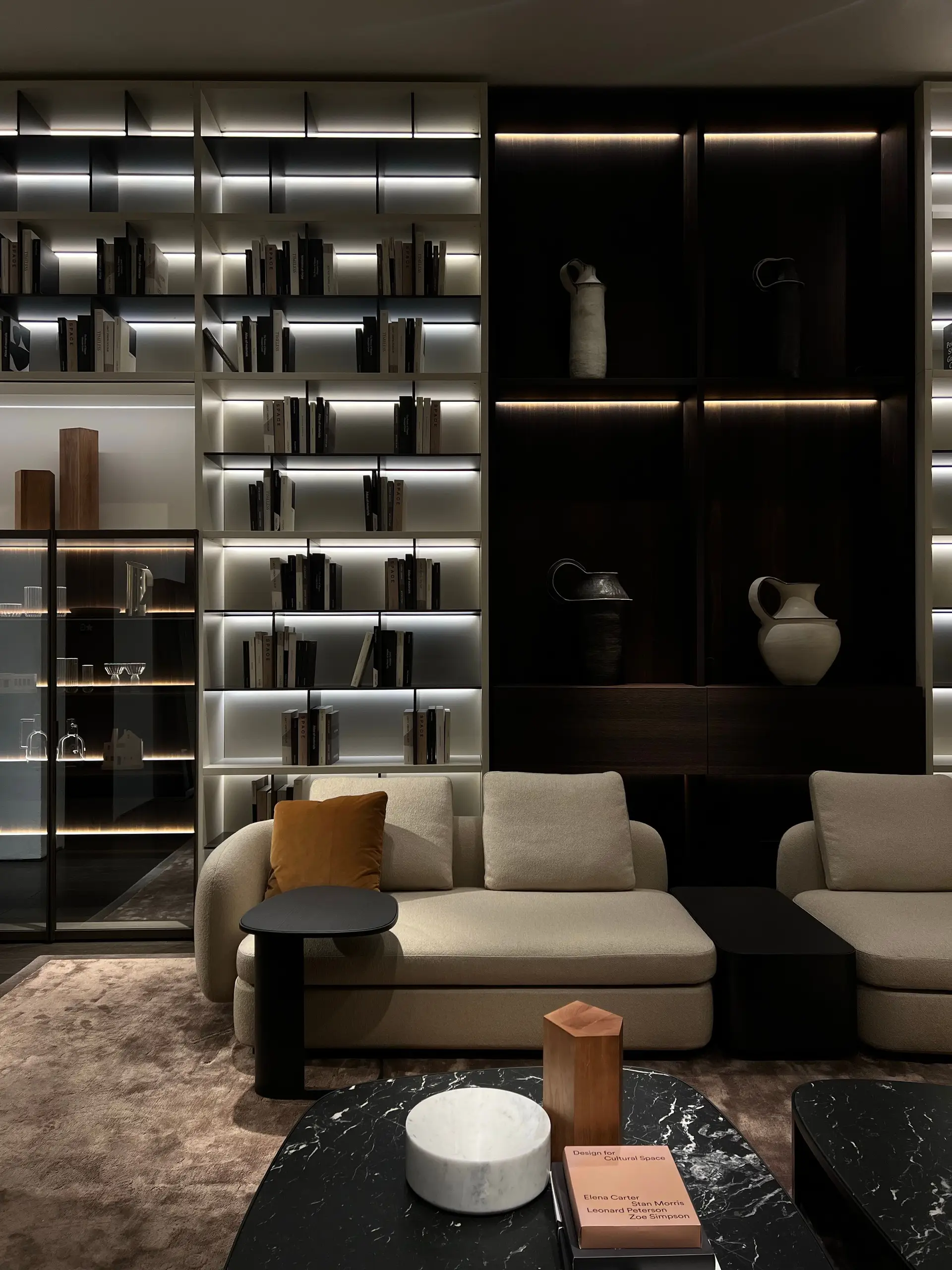 Restrained luxury residence with cohesive neutral palettes